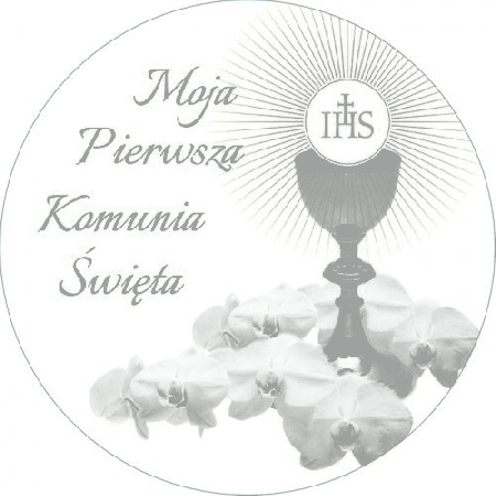 Etykieta Moja Pierwsza Komunia Święta